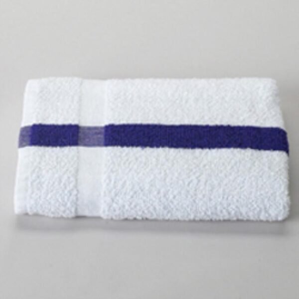 24x48 - 8 Lbs - Blue Stripe Pool Towel
