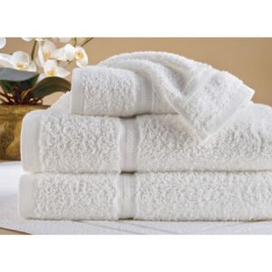 Platinum Dobby Border Bath Towel 27x54